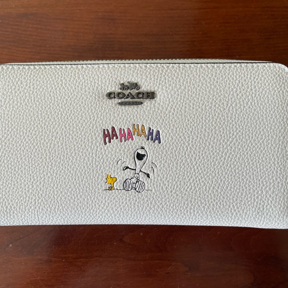 New Snoopy Coach wallet